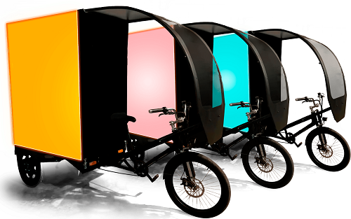 vélo publicitaire